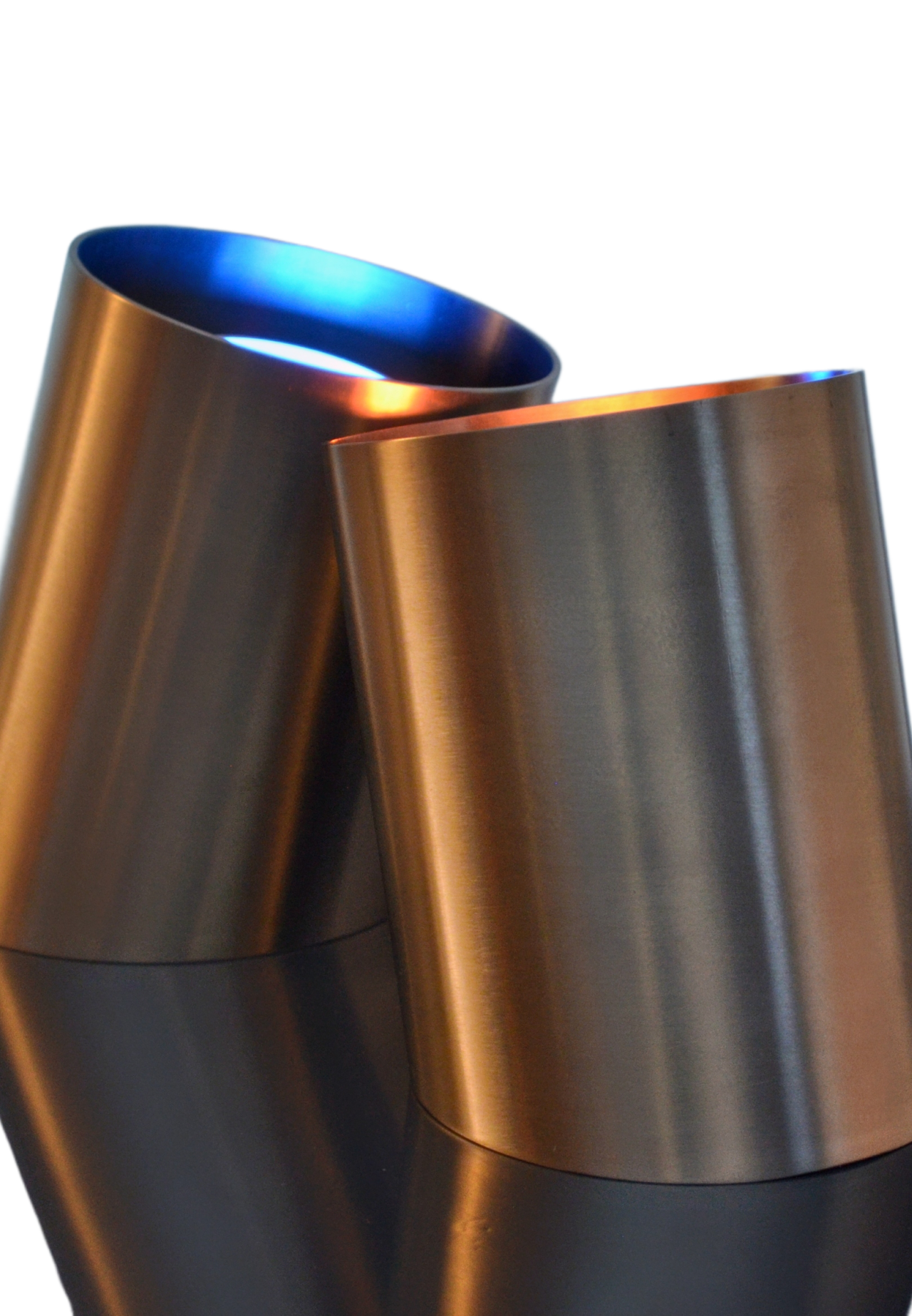 Eva / Angle luminaire with 15 degree tilt bottom