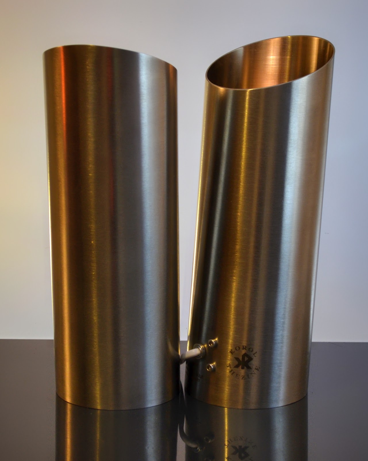 90`s Pisa Touch stainless steel luminaire